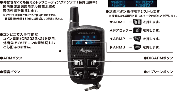 Ａｒｇｕｓ（アルゴス）３００の取付はカーセキュリティー専門店 ...